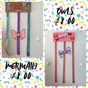 Hair bow hangers